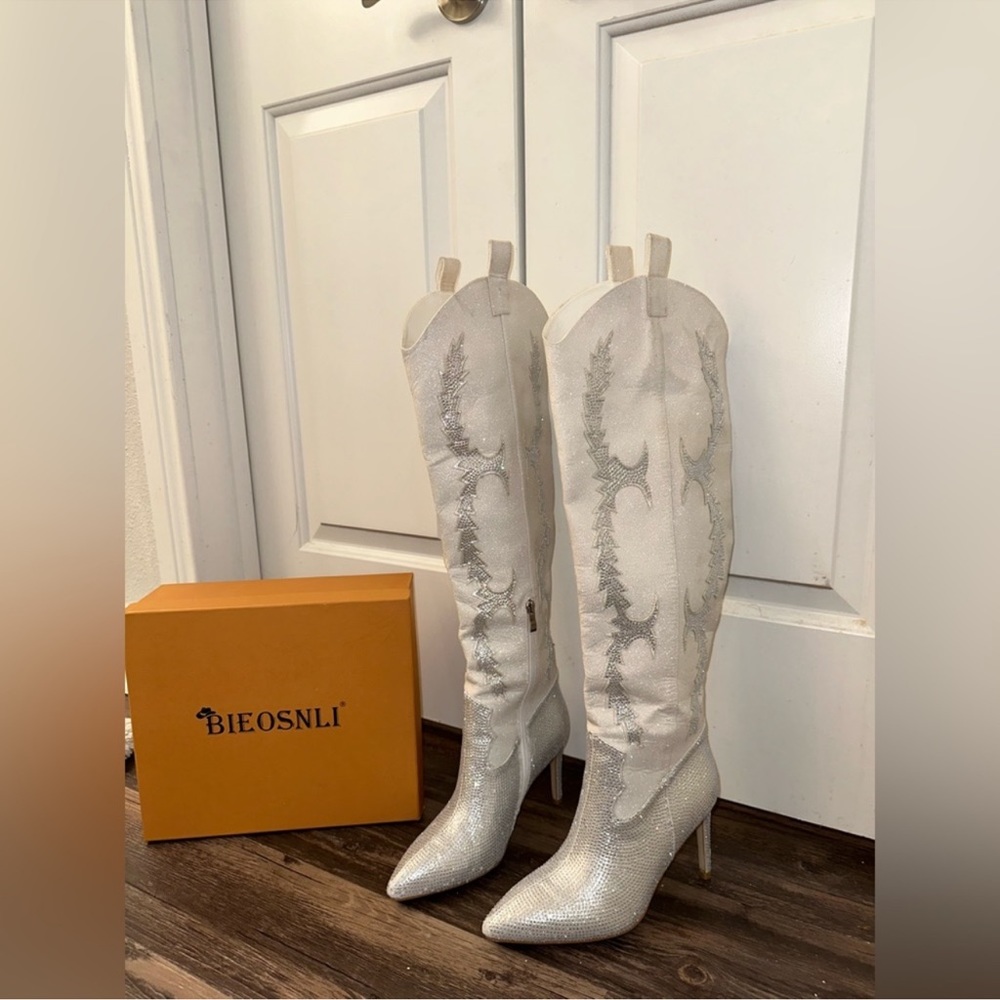 White western boots size 8